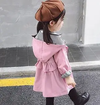 Ветровка для девочек Новинка весна-осень 2019 корейский вариант Детская осенняя