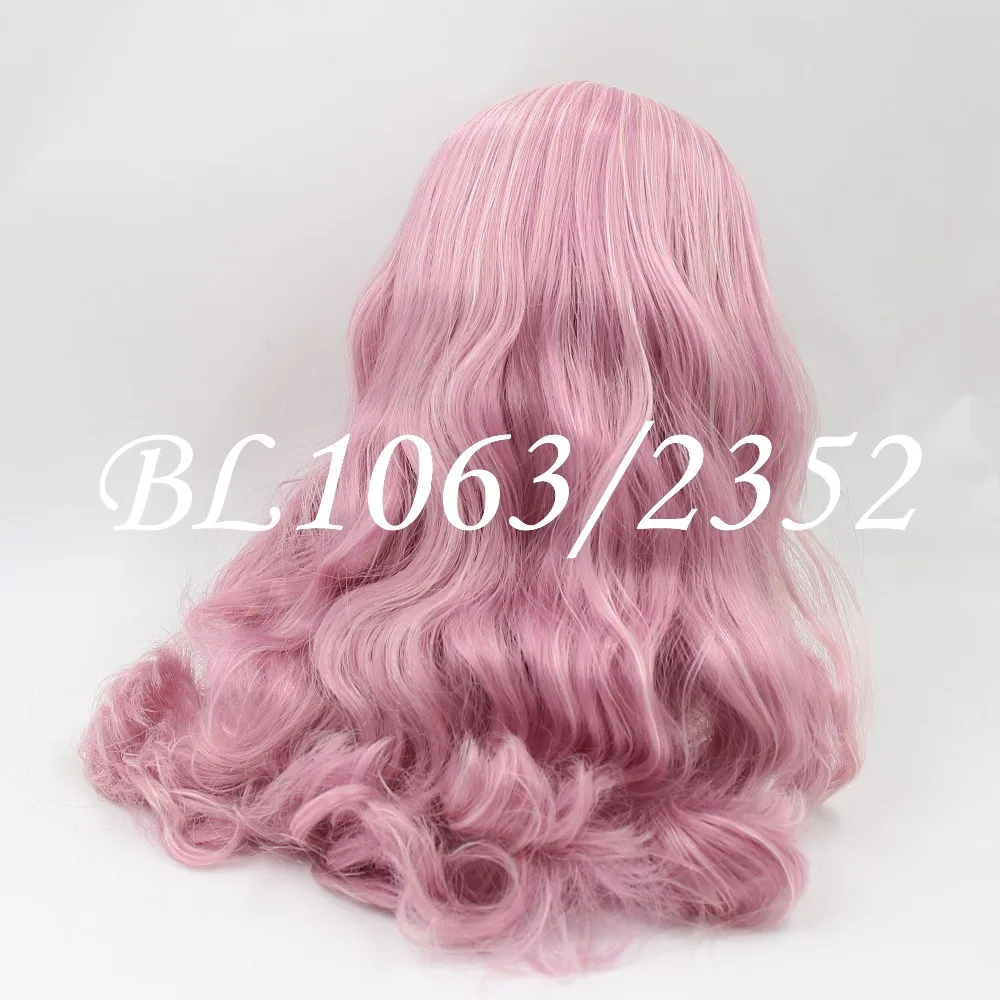 Кукла DBS blyth icy rbl купол и волнистые Смешанные Красочные волосы парик для куклы на
