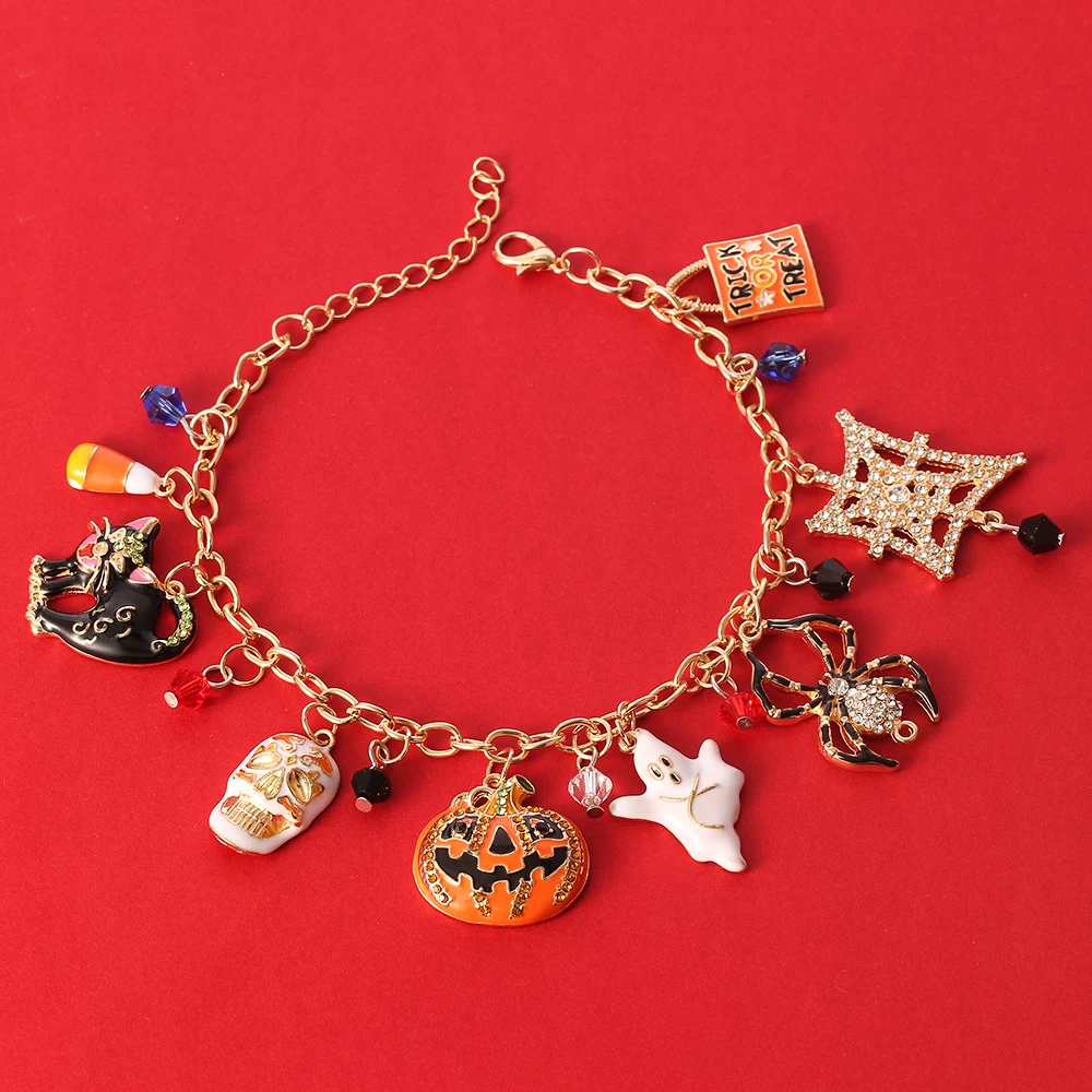 Модные аксессуары для женщин pulseras mujer 2020 искусственная кошка маска тыквы