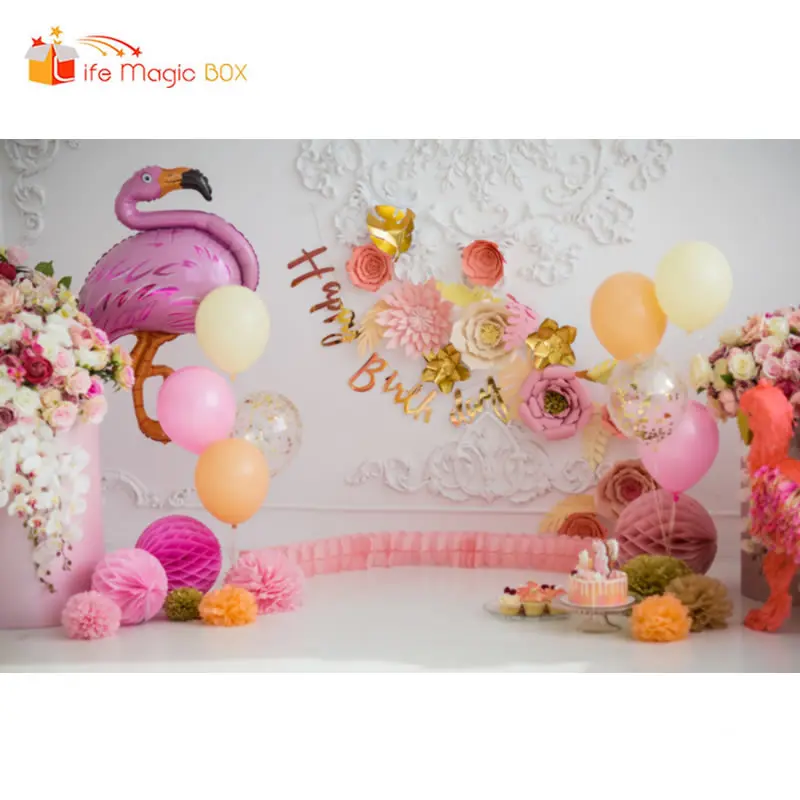 Виниловый фон для фотосъемки с изображением волшебной коробки первого дня