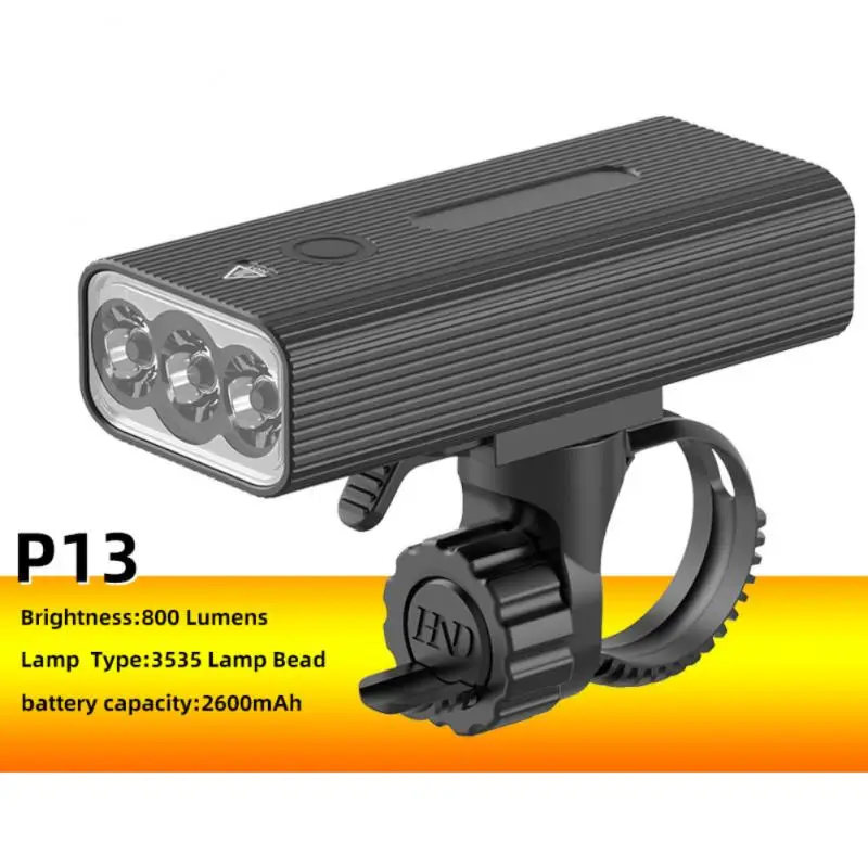 

SoRider New 1200/1600mAh Bike Light USB Rechargeable 800 Lumens Bike Headlight LED Super Bright Flashlight Front Lights