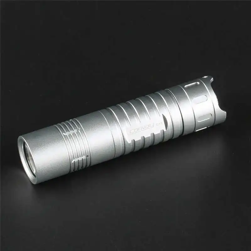 Компактный Тактический фонарик Convoy S11 XHP50.2 2400LM 3000K ~ 6500K EDC 4 режима высокой яркости