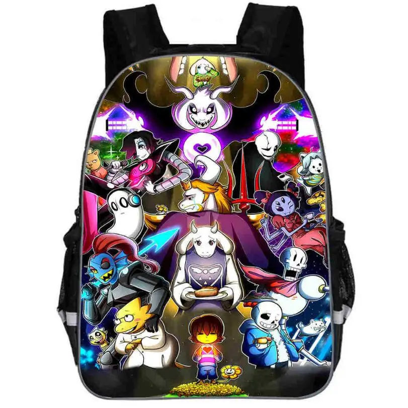 Undertale рюкзак Галактика животных Аниме без фриск с рисунком персонажей из игры