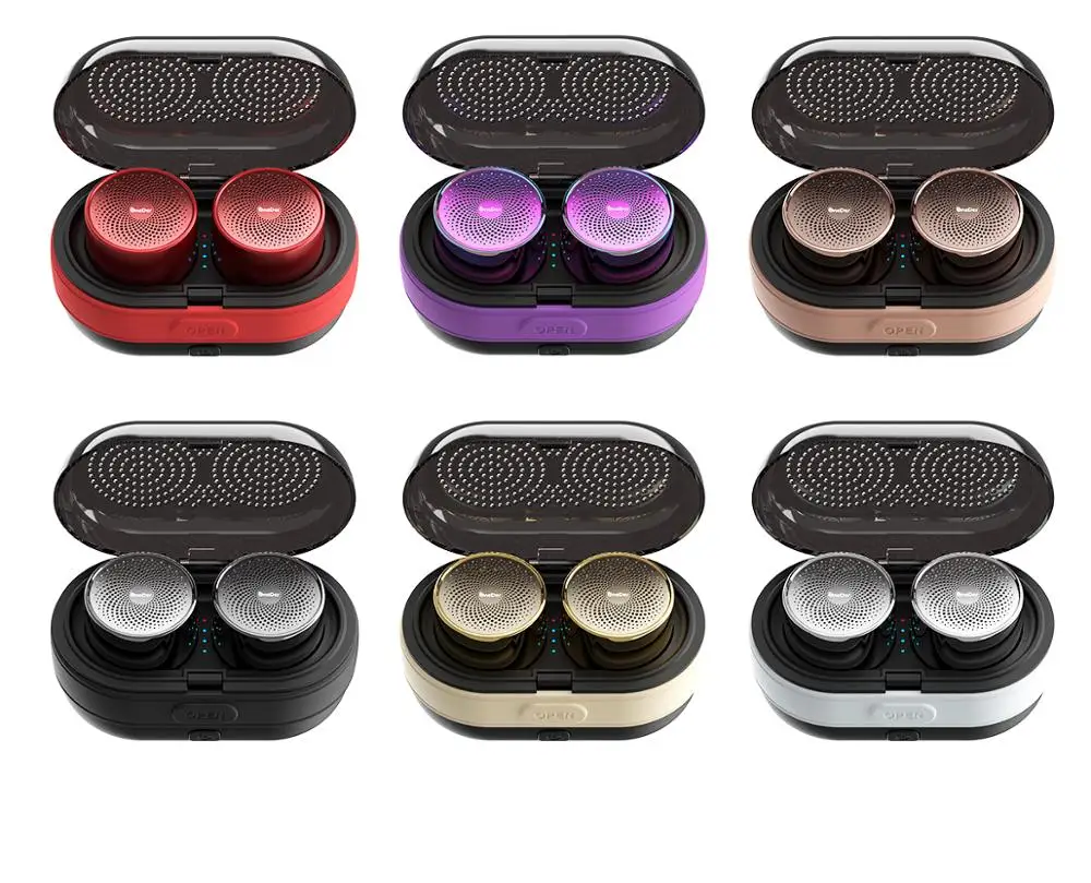 OneDer V17 bluetooth speaker 6W TWS magnetic function with charging case fashionable design waterproof mini portable | Электроника