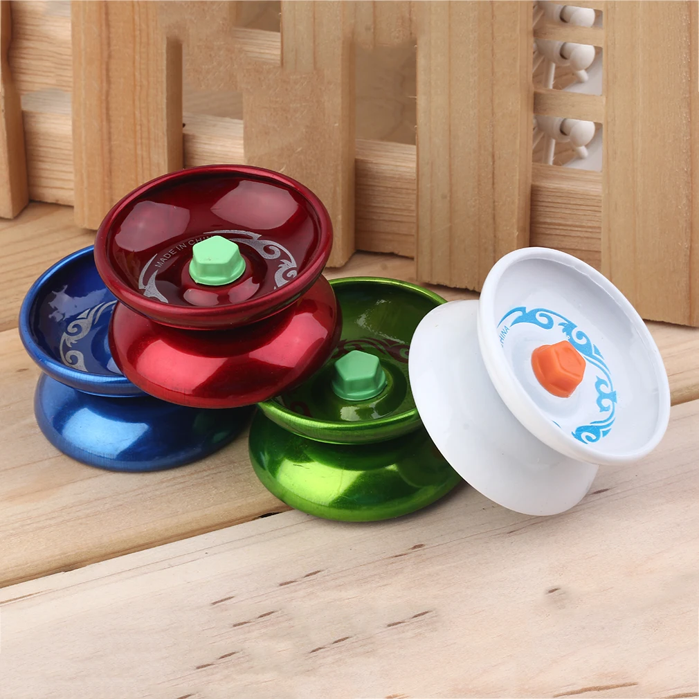 

Hot! 3pcs Random Color Alloy Yoyo Professional High Performance Speed Cool Alloy Yoyo Leisurely Walk Ball Children Games New
