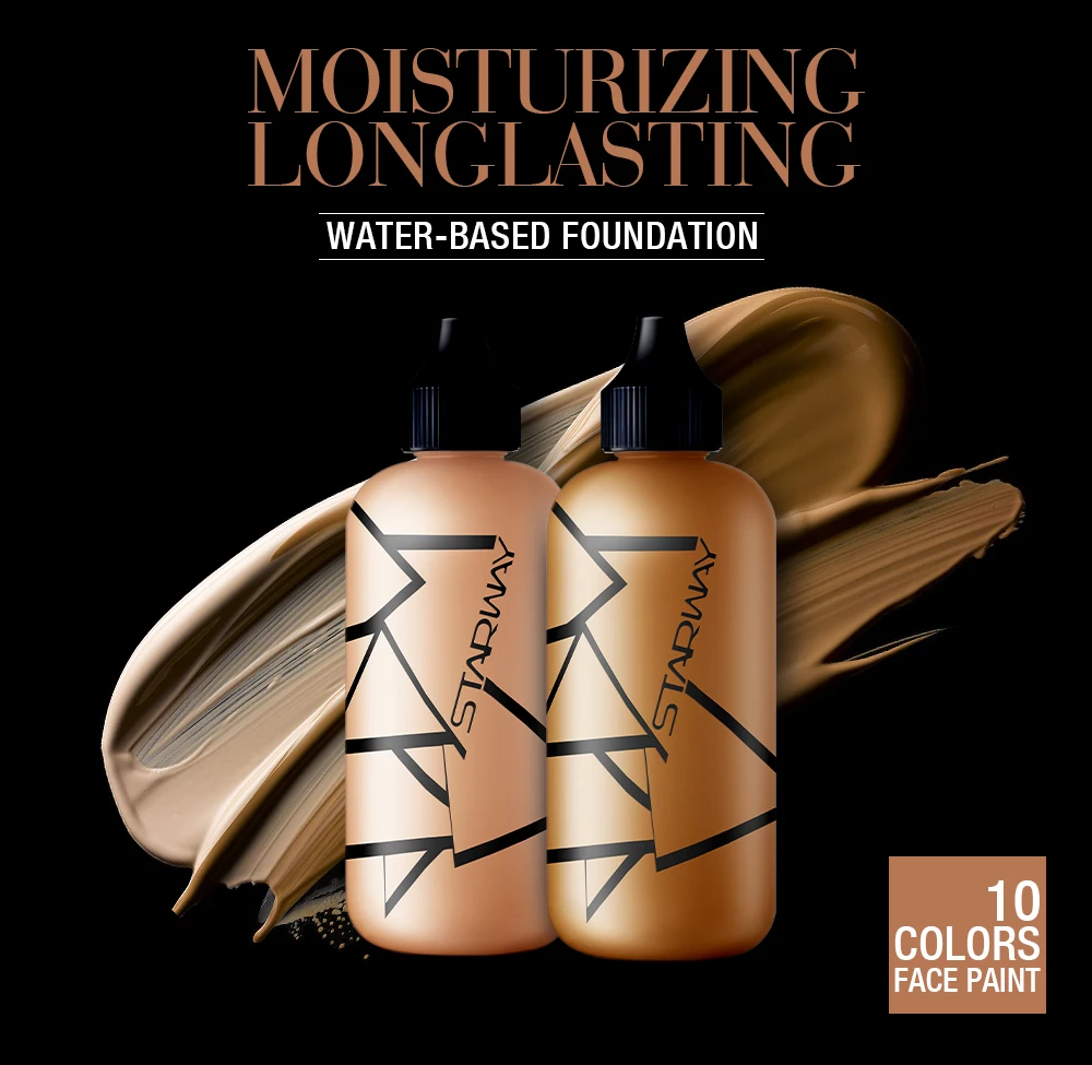 STARWAY 140г Детская Косметика Prime Base Жидкий Высокая Емкость Хэллоуин Коричневый