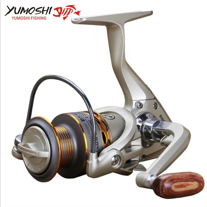 

Yumoshi DX 1000- 7000 13BB 5.5 : 1 Fishing Reel Wheel Metal Spool Spinning Fishing Reels Hot-selling Fishing tools For Fishing
