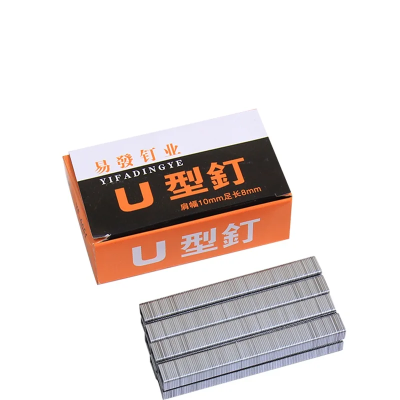 Портативный инструмент заклепка пневматический пистолет для ногтей U-образный