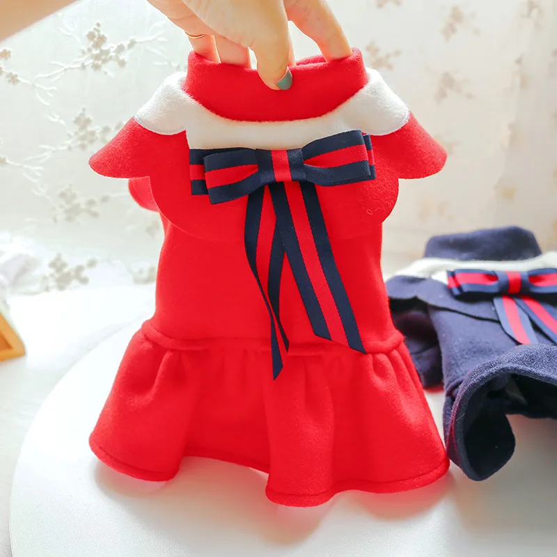 

Dog Clothes Winter Clothes Pet Supplie Clothing Spring and Autumn Cat Puppy Princess Skirt Dog Clothes for Small Dogs Yorkshire