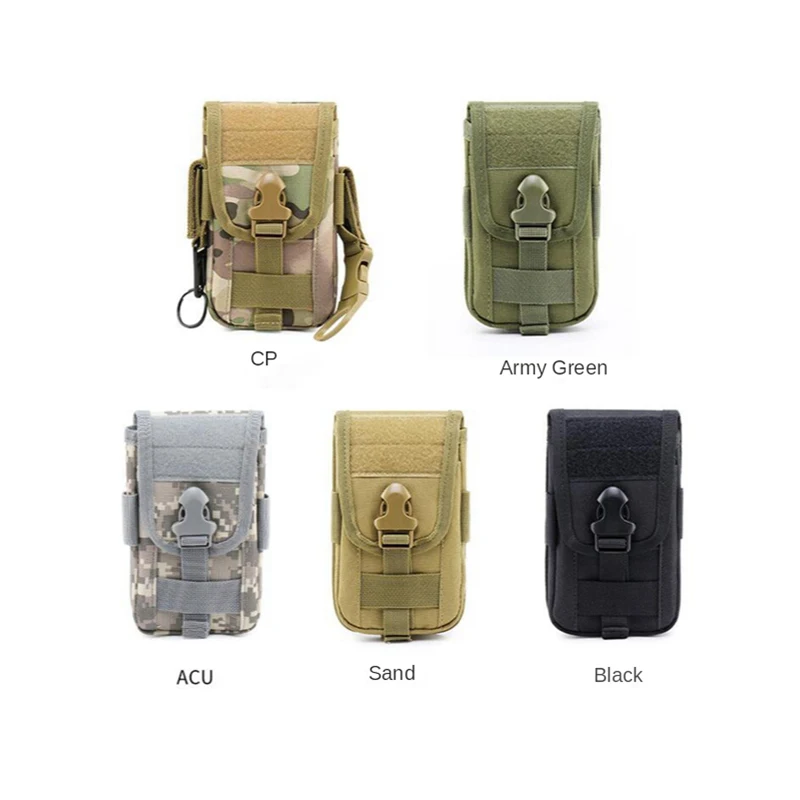 

Tactical Waist Belt Bag Multifunctional Phone Pouch Military Molle Holster Wallet Pouch Sport Outdoor Camping Camo Bag