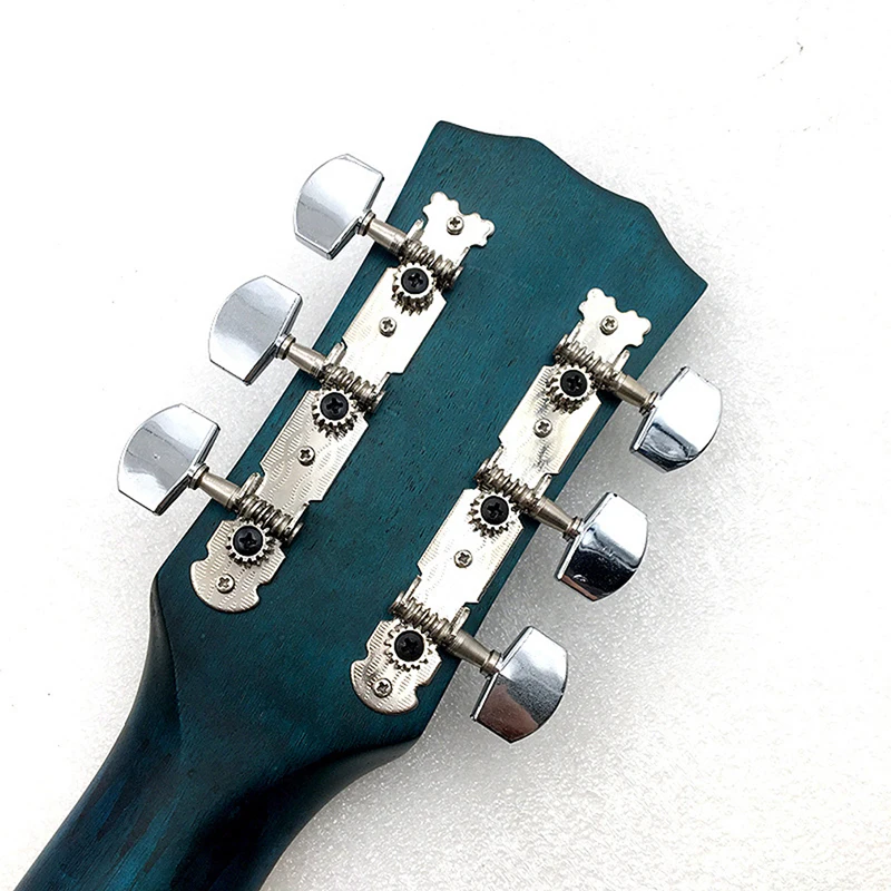 

Chrome Guitar Tuning Keys Pegs Classic Guitar String Tuning Pegs Machine Heads Tuners Keys Parts 3 Left 3 Righ