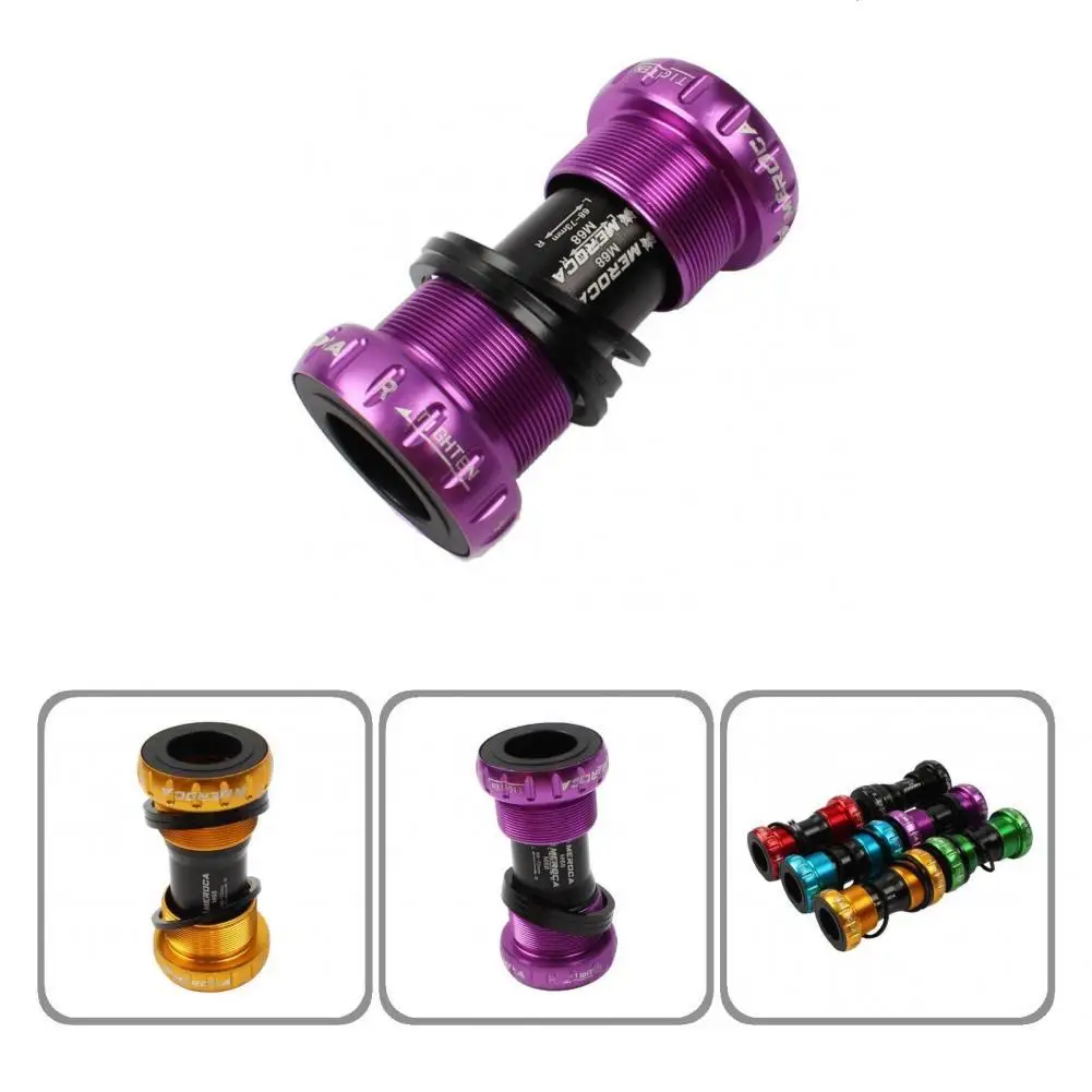 

Aluminum Alloy Practical 24mm Bike Bottom Bracket Bike Parts Ceramic Bearing Heavy-duty for Mountain Bike