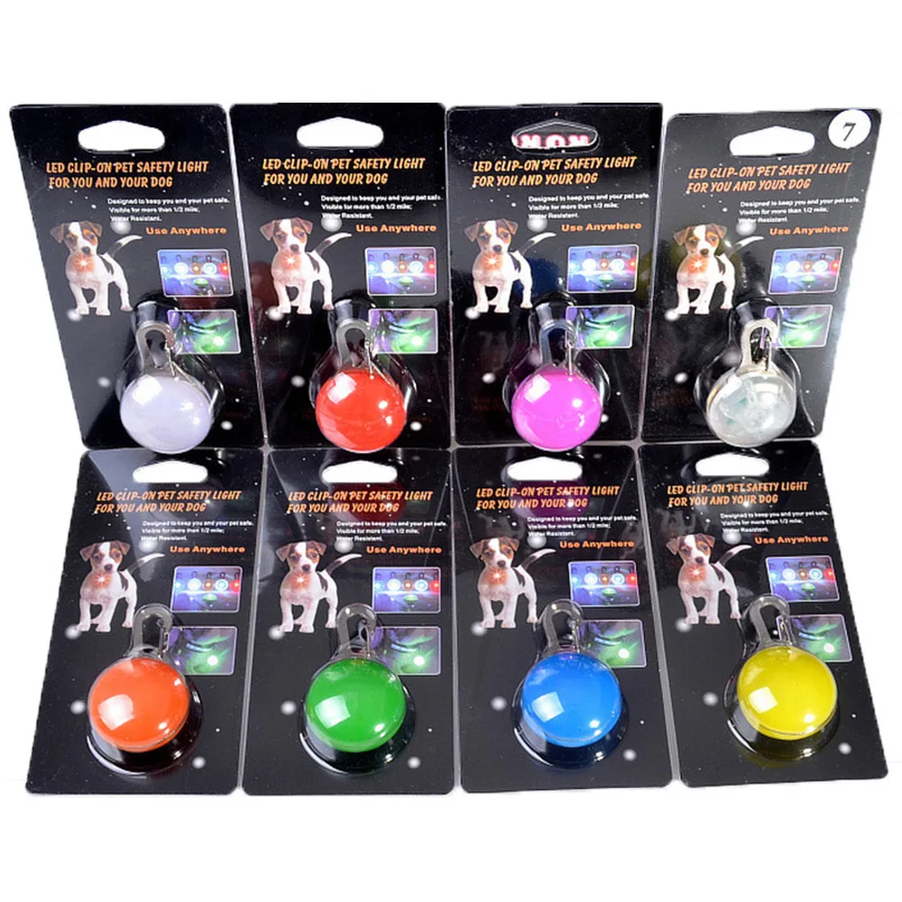 

1pcs Pet Collar Pendant LED Dog Collar Night Light Pendant Security Luminous Pendant Collar Pet Supplies Dog Accessories