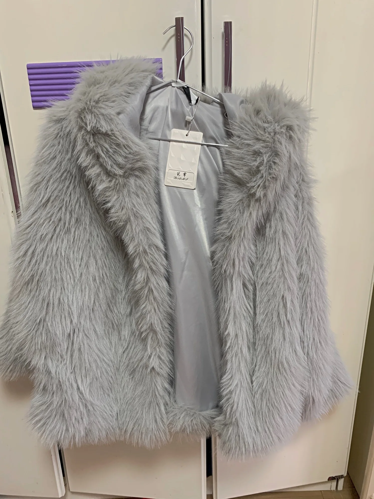 Высококачественная Роскошная куртка большого размера из искусственного меха