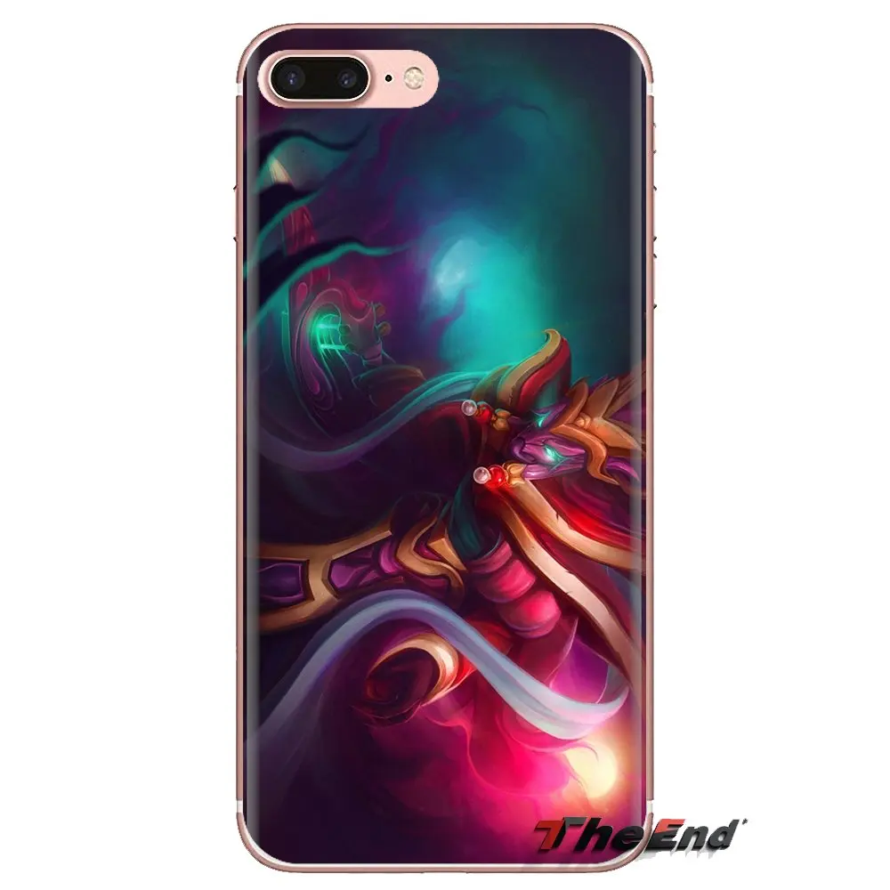 Mercurial Dota 2 Spectre Vector силиконовые чехлы для телефонов iPod Touch Apple iPhone 4 4s 5 5S SE 5C 6 6S 7 8 X XR XS