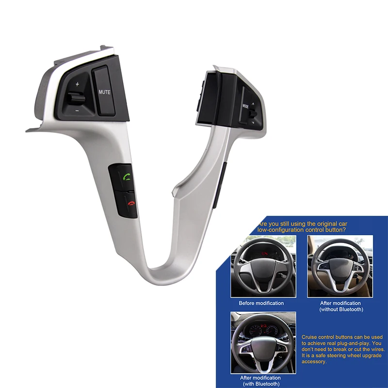 Многофункциональная кнопка управления на руль для Hyundai VERNA громкостью звуком и