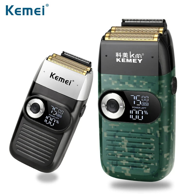 Kemei 2 в 1 электробритва для Для мужчин Перезаряжаемые Портативный беспроводные с
