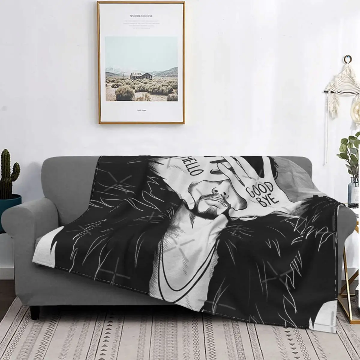 

Manta a cuadros para cama, manta con capucha, toalla de playa de lujo, номер 4, прошивка 1