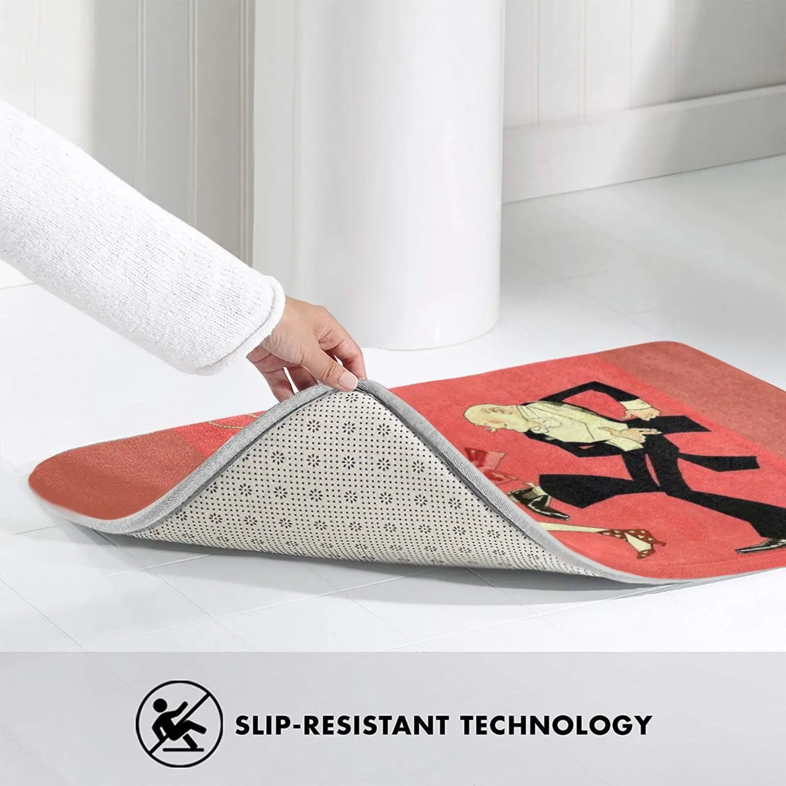 Коврик даже старый Can нескользящий коврик впитывающий воду дверной 1920 1920S джаз