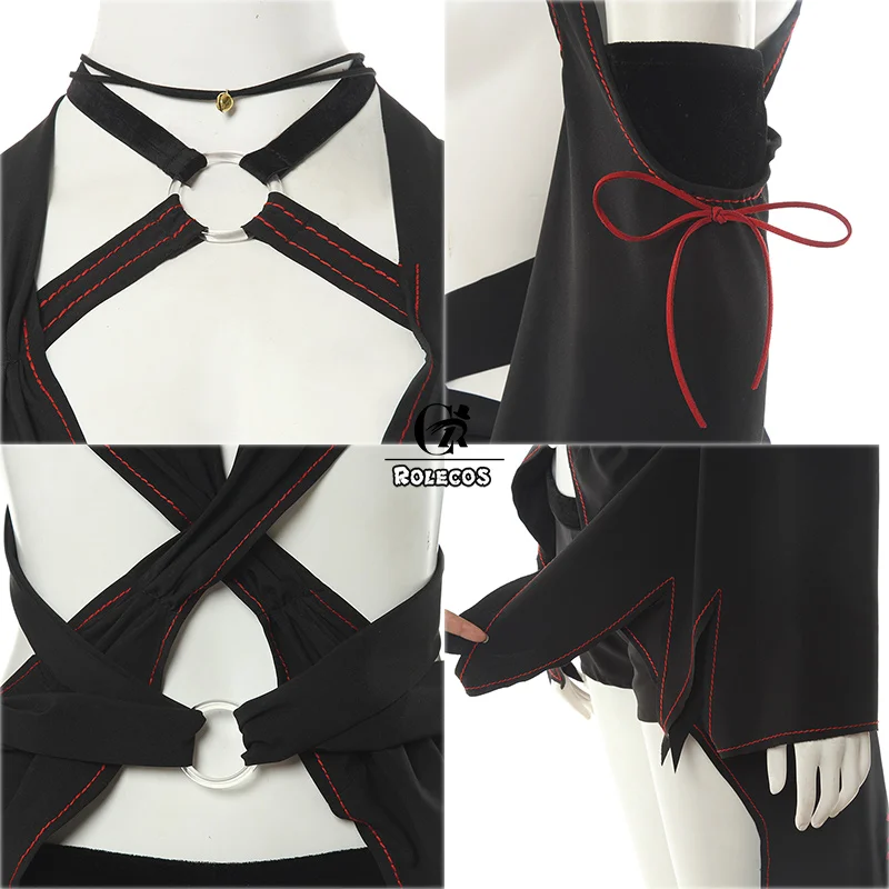 Косплей костюм ROLECOS из игры Fate Yu Miaoyi сексуальное платье акуты хинако для женщин FGO