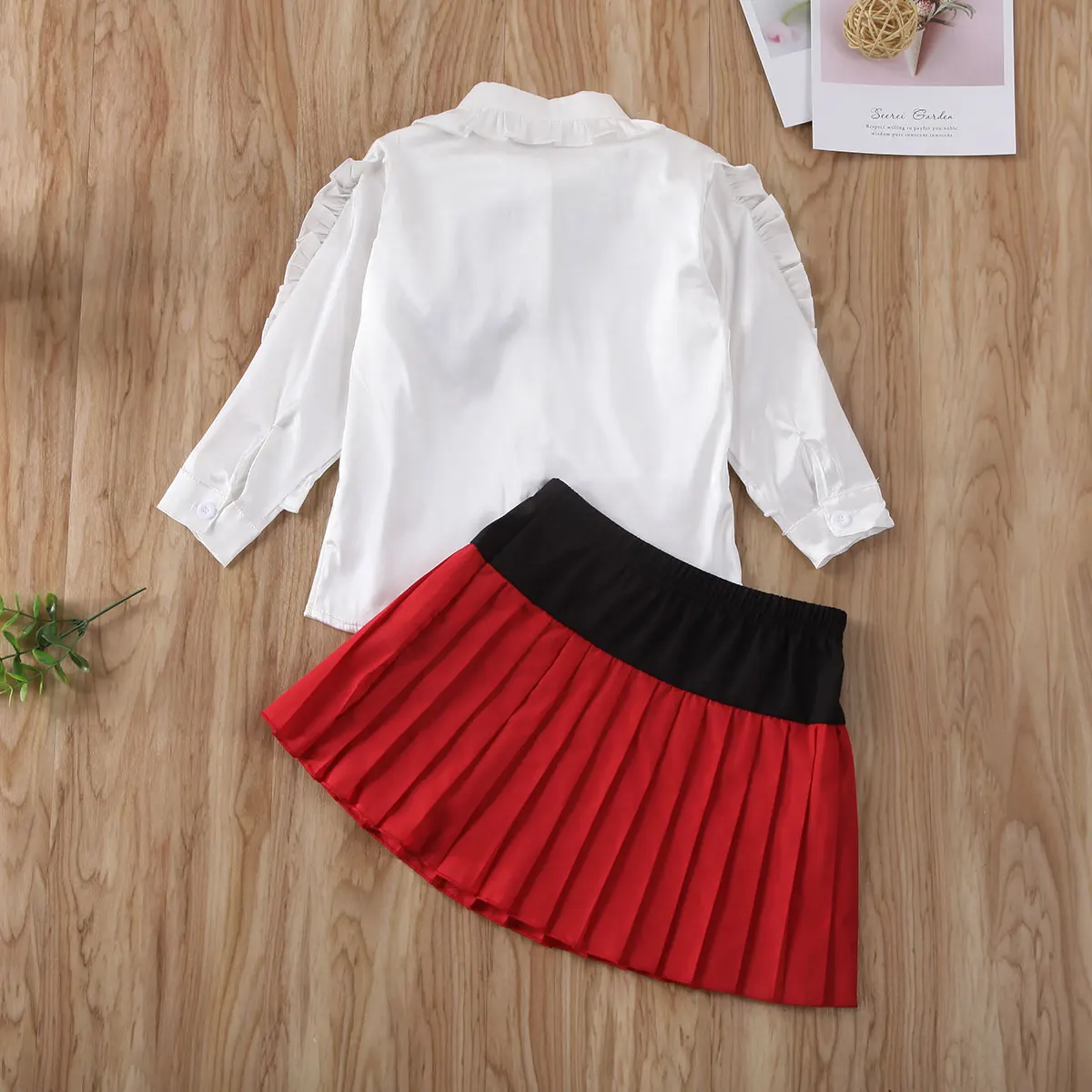 Элегантная одежда для девочек 2020 г. Платье маленьких топы с бантом +