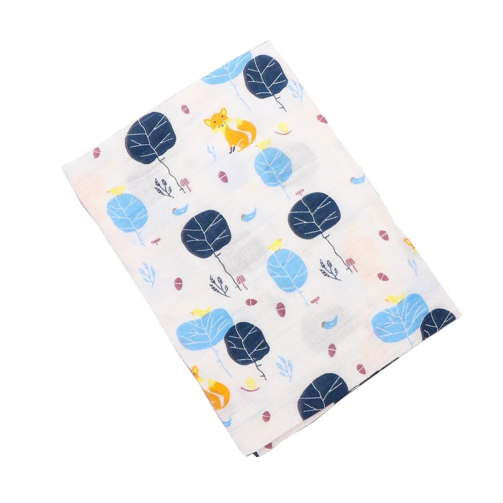 Муслиновые хлопковые детские одеяла многофункциональные мягкие пеленки для