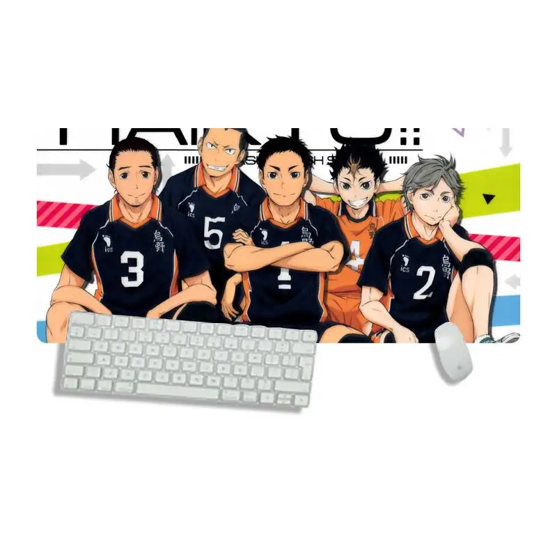 

Haikyuu anime fun Unique Desktop Pad Game Mousepad Desk Table Protect Game Office Work Mouse Mat pad Non-slip Laptop Cushion