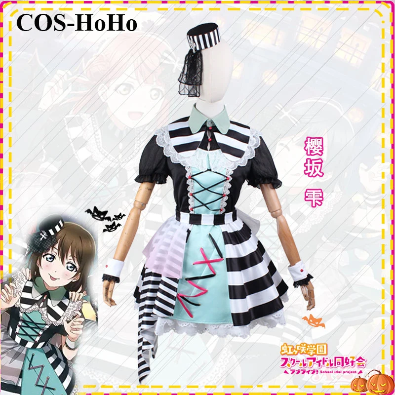 

COS-HoHo Anime Lovelive AZUNA Team Maze Town Osaka Shizuku Yuki Setsuna Uehara Ayumu Game Suit Lolita Dress Cosplay Costume NEW