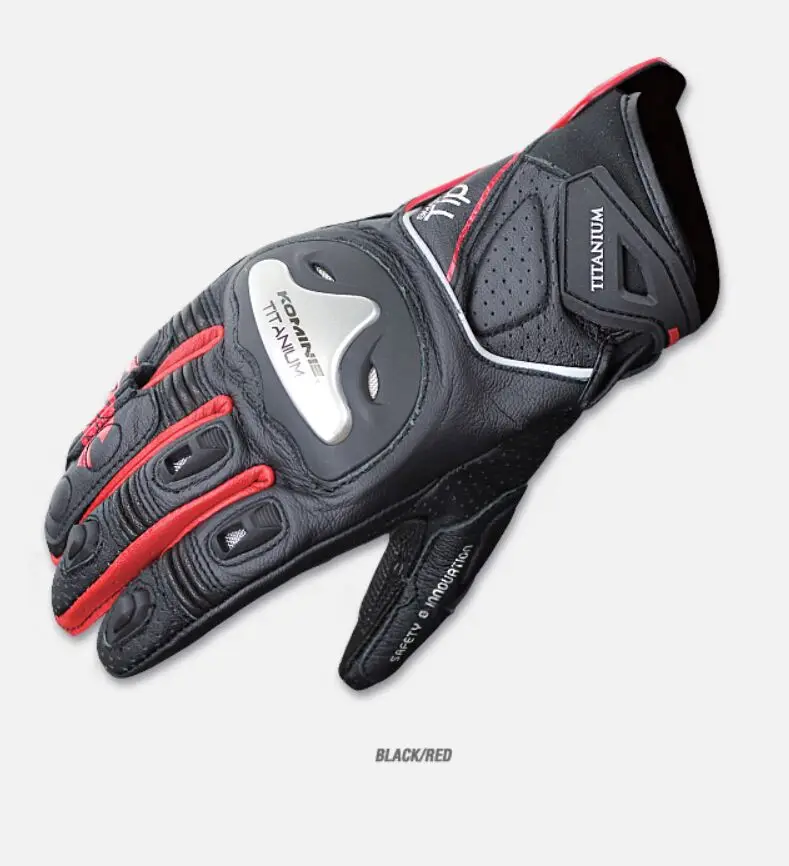 Новые гоночные Мотоциклетные Перчатки из титанового сплава перчатки с сенсорным