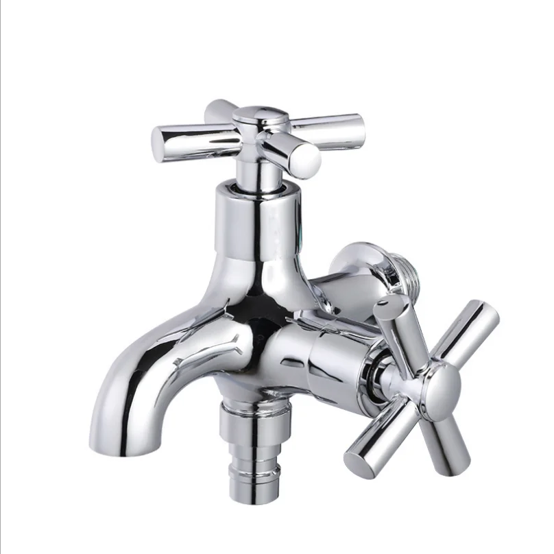 G1/2 латунный Смеситель для стиральной машины с одним на два выхода двойной