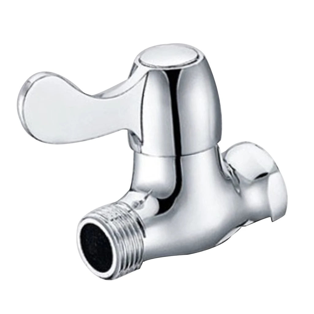 

Brass Ball Valve,Water Tap Faucet Angle Shut-Off Valve Pipe Hose Fittings For Shower Bathroom(DN15)