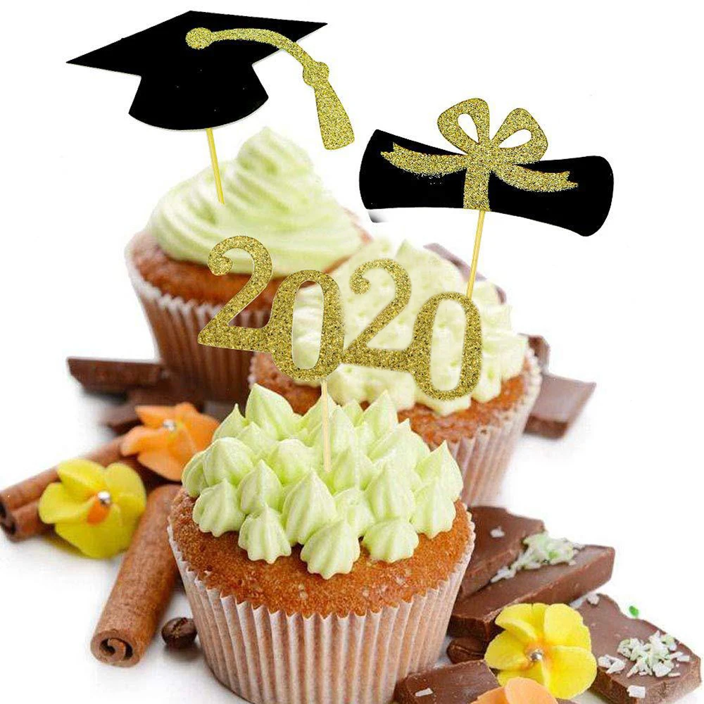 48 шт. новинка 2020 украшение для торта на день рождения выпускной | Дом и сад