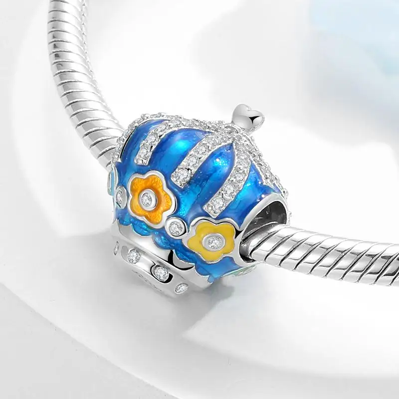 Мечту 925 пробы серебро волшебный Аладдина подвески для ламп драгоценные бусины