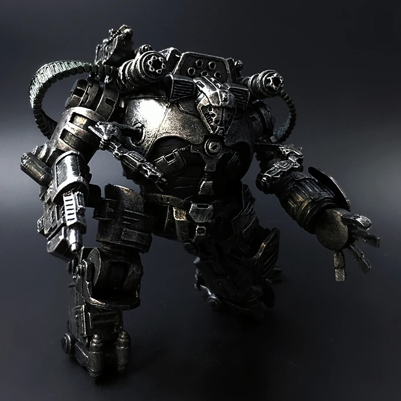 Черный JOYTOY 1/27 Аниме Фигурки Робот "эсминец меха" военная модель игрушки - Цвет: Черный