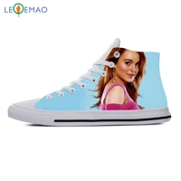 custom spring autumn canvas shoes lindsey lohan high quality handiness flats mens casual shoes comfortable big white zapatillas