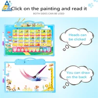russion language reading book learning e book for children interactive voice reading machine early educational toys kids gifts