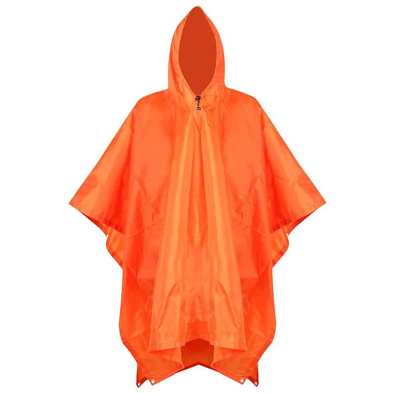 

Adult Camouflage Poncho Climbing PU Waterproof Canopy Mat Environmental Cycling Camping Hiking Travel Protection Raincoat