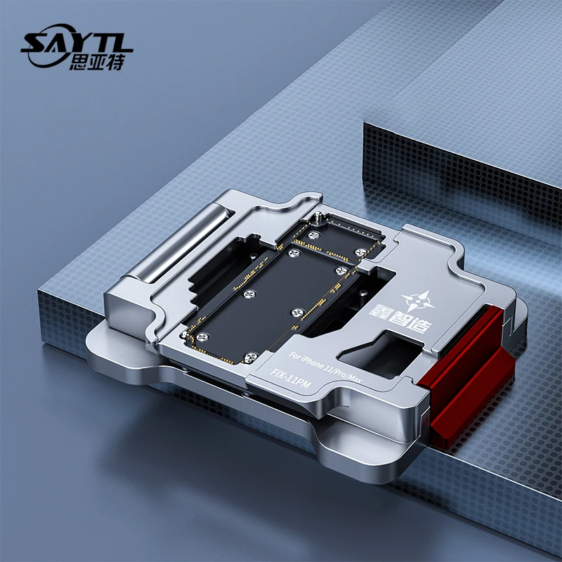 SAYTL Mainboard Tester for iPhone X/XS/XSMAX/11//11 PRO MAX Board Function Testing No Meed Welding Upper Lower Testing Platform