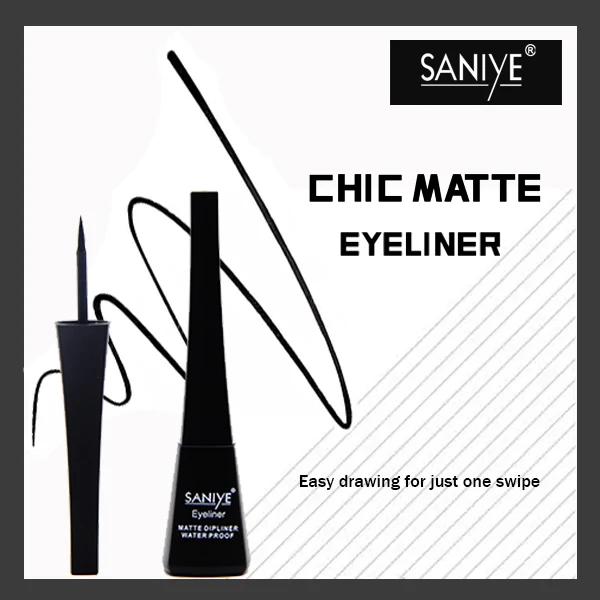 

Подводка для глаз жидкая черная коричневая, карандаш для глаз Быстросохнущий, гладкая подводка для глаз, стойкая к размазыванию, кисточка д...