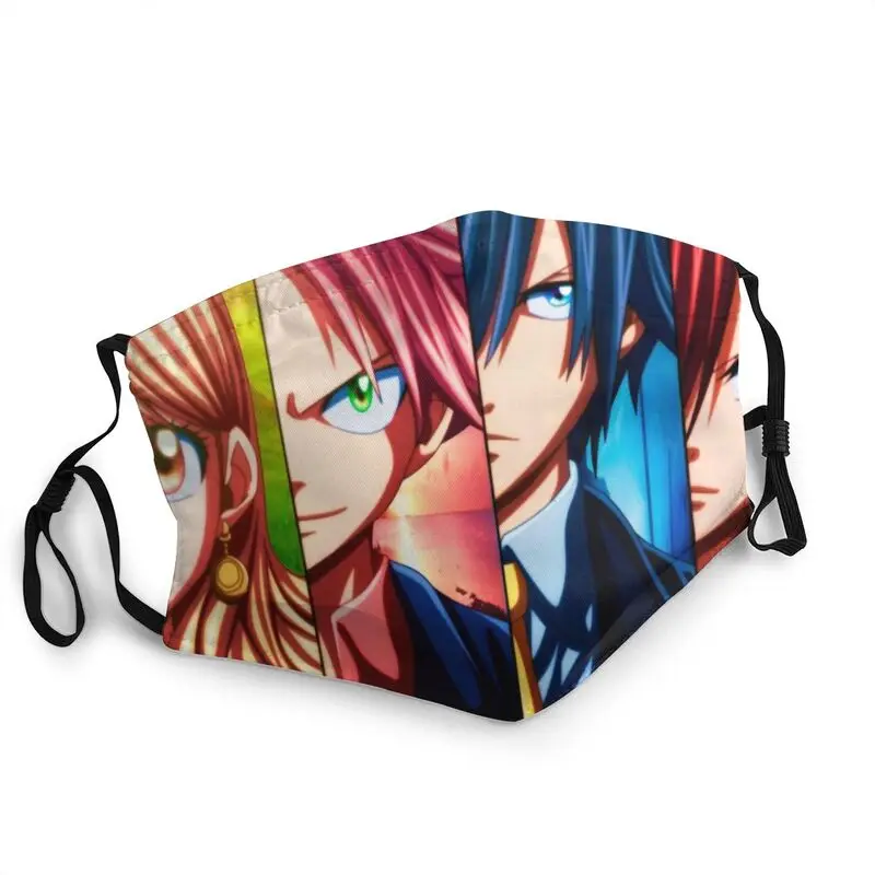 

Многоразовые аниме «Fairy Tail», «Маска Для Взрослых Унисекс манга маска Для мужчин Для женщин Для мужчин против пыли защитный респиратор муфел...