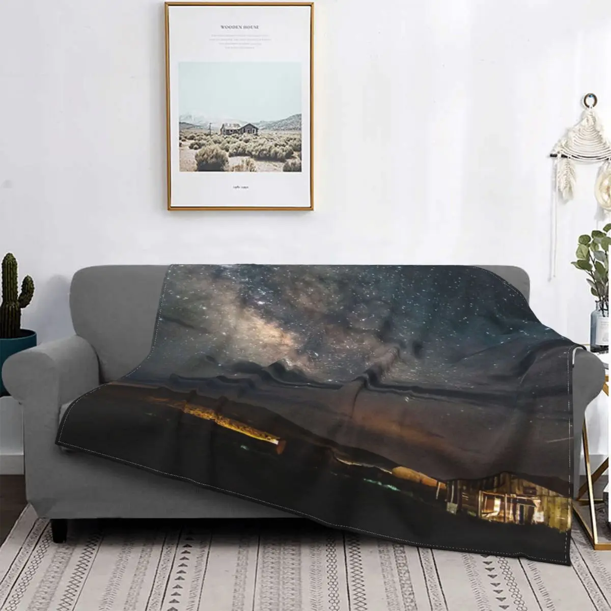 

Manta a cuadros de Anime para la cama, colcha para dejar la luz en la cama