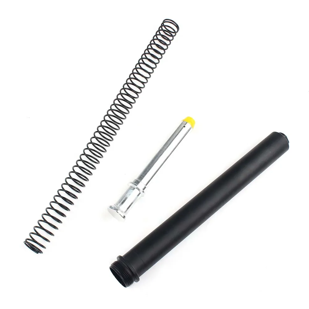 

3PCS Set Tactical Rifle Length Fixed Stock A2 Buffer Tube Kit for PRS GEN2 GEN3 AR10 AR15 223 5.56