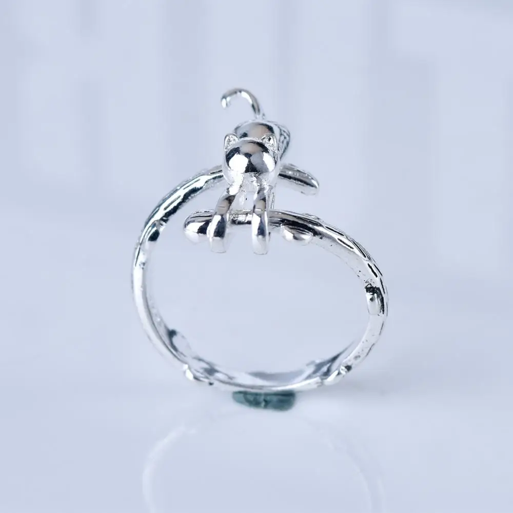 Женское кольцо MENGYI маленькое с котом вечерняя бижутерия хороший подарок на день