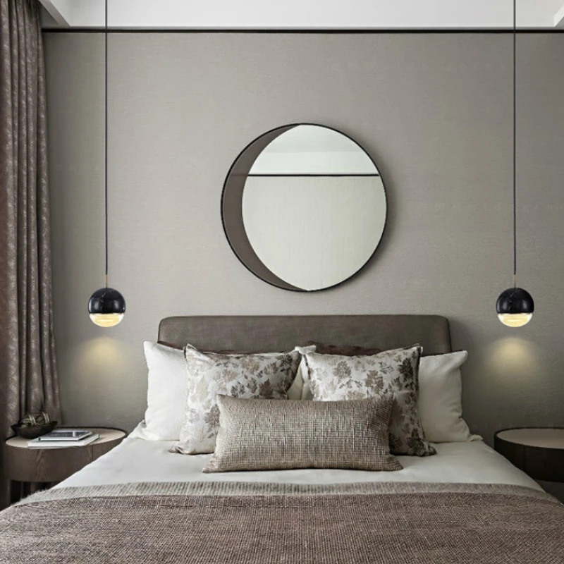 Постмодернизм сферические Мрамор подвесной светильник с Спальня подвесные