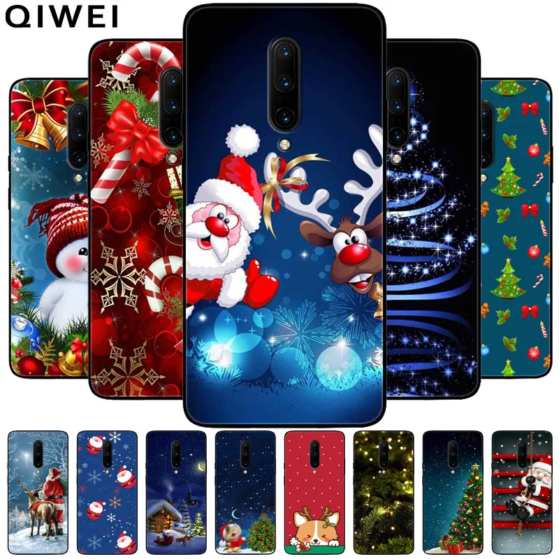 Чехол для Oneplus 7 T Pro Рождественская мягкая фотография One plus 8 9 чехол s 1 + 7Pro 7tpro 9Pro