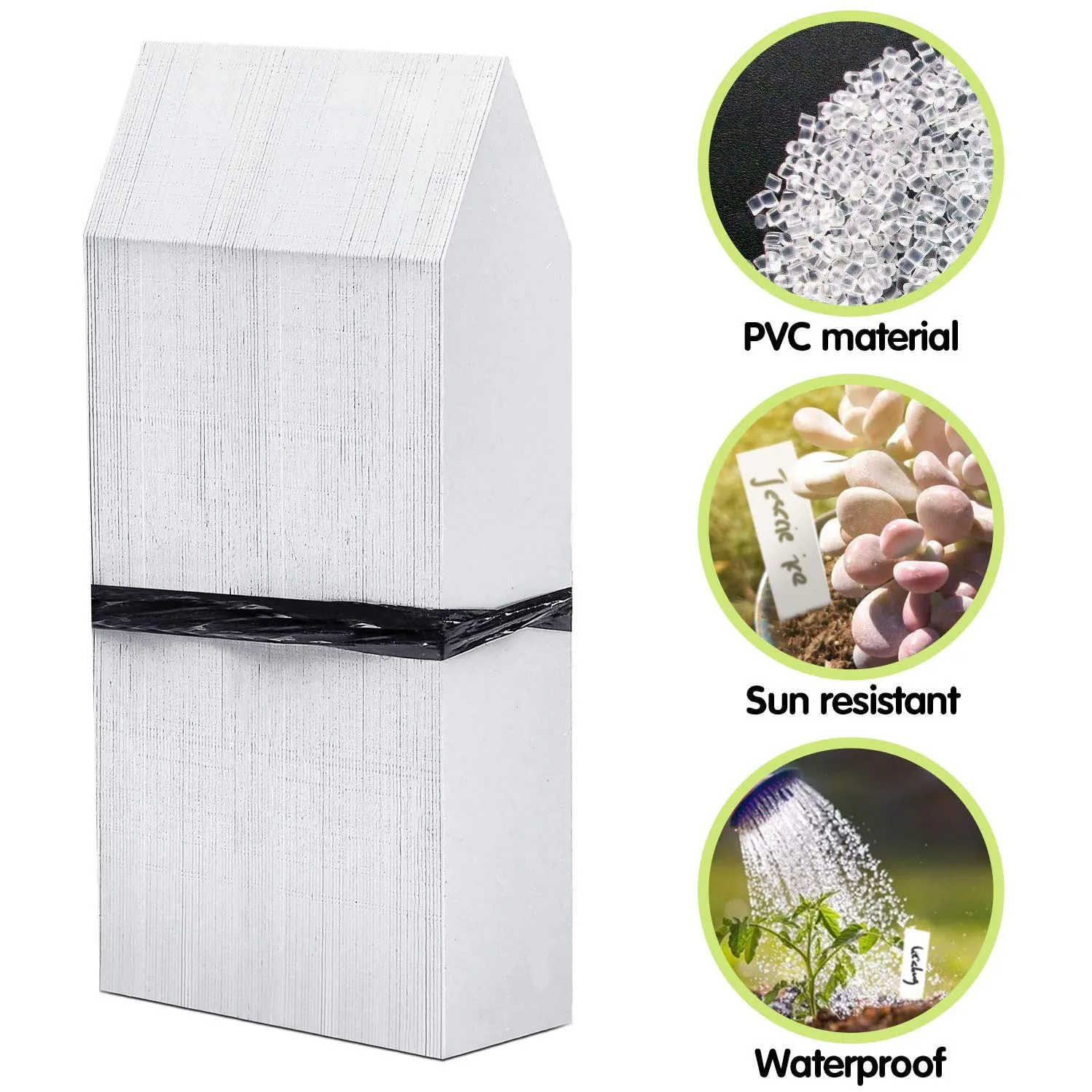 100 шт. многоразовые маркеры для сортировки садовых растений | Дом и сад