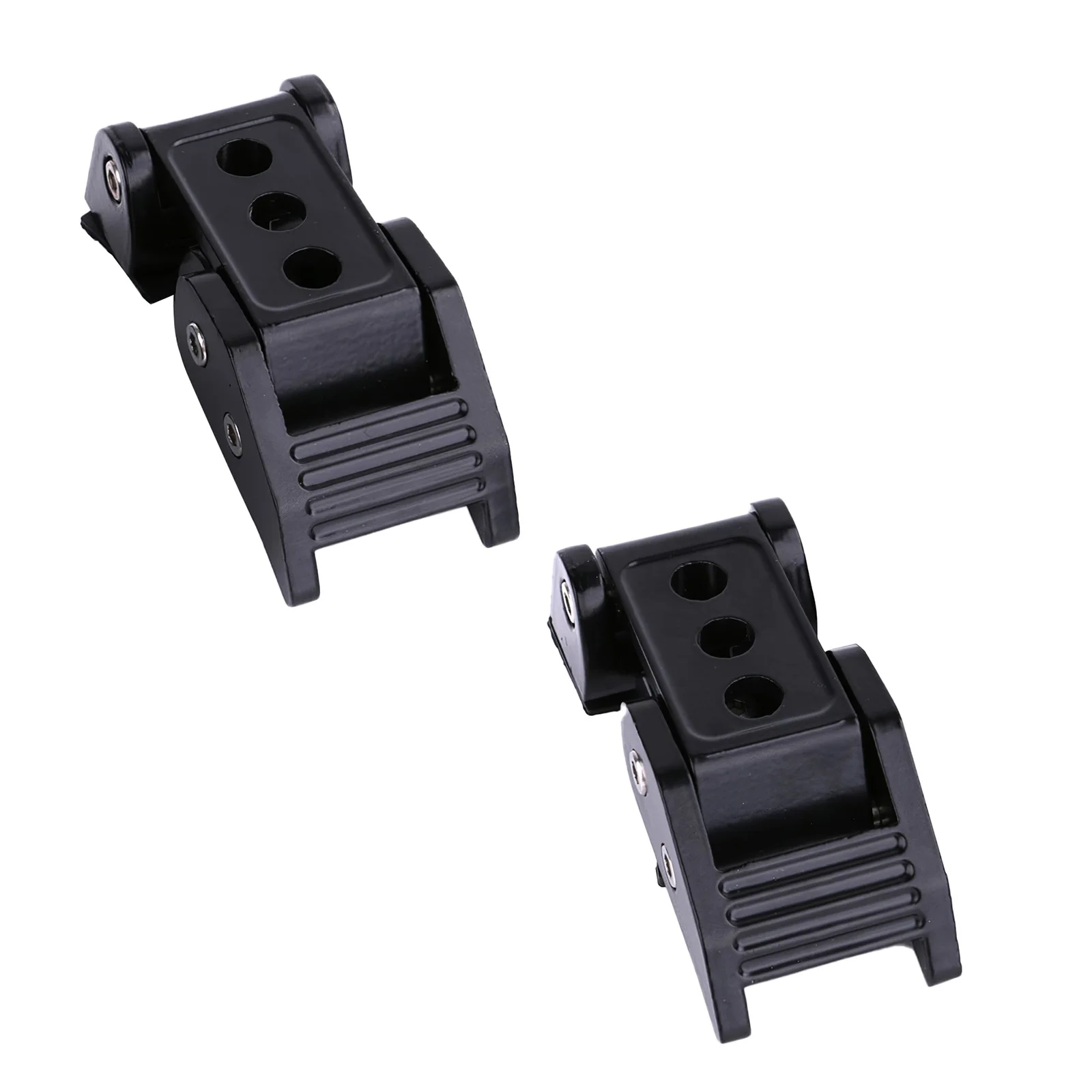 

2 шт блокировка крышки двигателя комплект Алюминий сплава Регулируемый Анти-ржавчины автомобиля Блокировка крышки двигателя крепления инс...