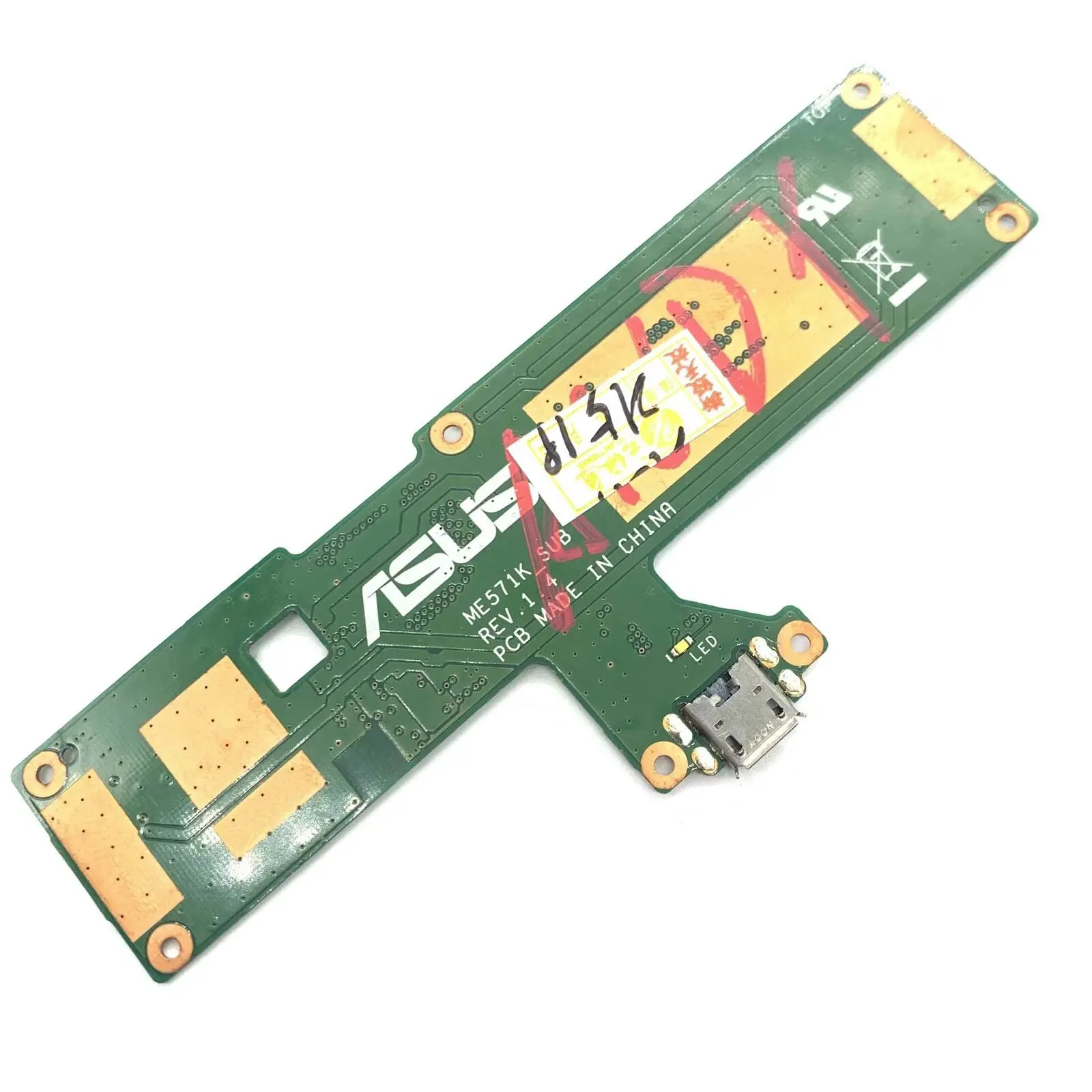 Micro USB зарядный порт платы для Asus Google Nexus 7 2 го поколения K008 ME571K США|Комплектующие