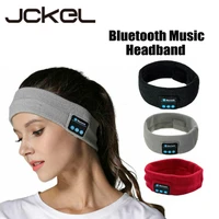 jckel wireless bluetooth music headband headphone magic earphone mic hat man women hands free sports phone call answer ears free