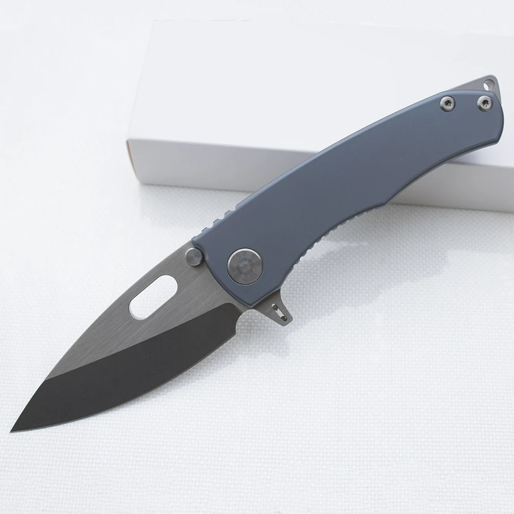 Складной нож DSK С флиппером тактический карманный Клинок с атласным лезвием и